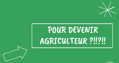 c'est forcément pour devenir agriculteur